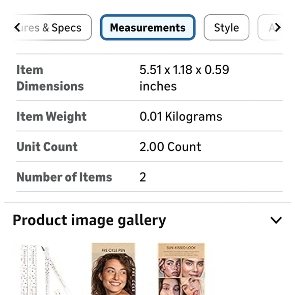 Freckle Pen by Fke.  Warm Brown New In Box. You Get 2! - Picture 15 of 16